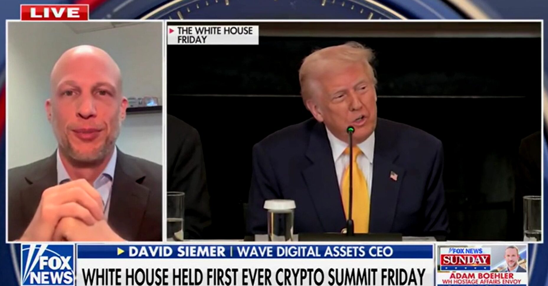 White House Held First Ever Crypto Summit on Friday