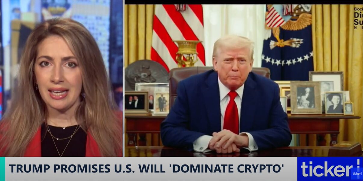 President Trump Promises U.S. Will ‘Dominate Crypto’